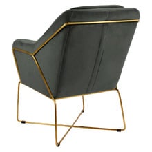 Dover Velvet Armchair